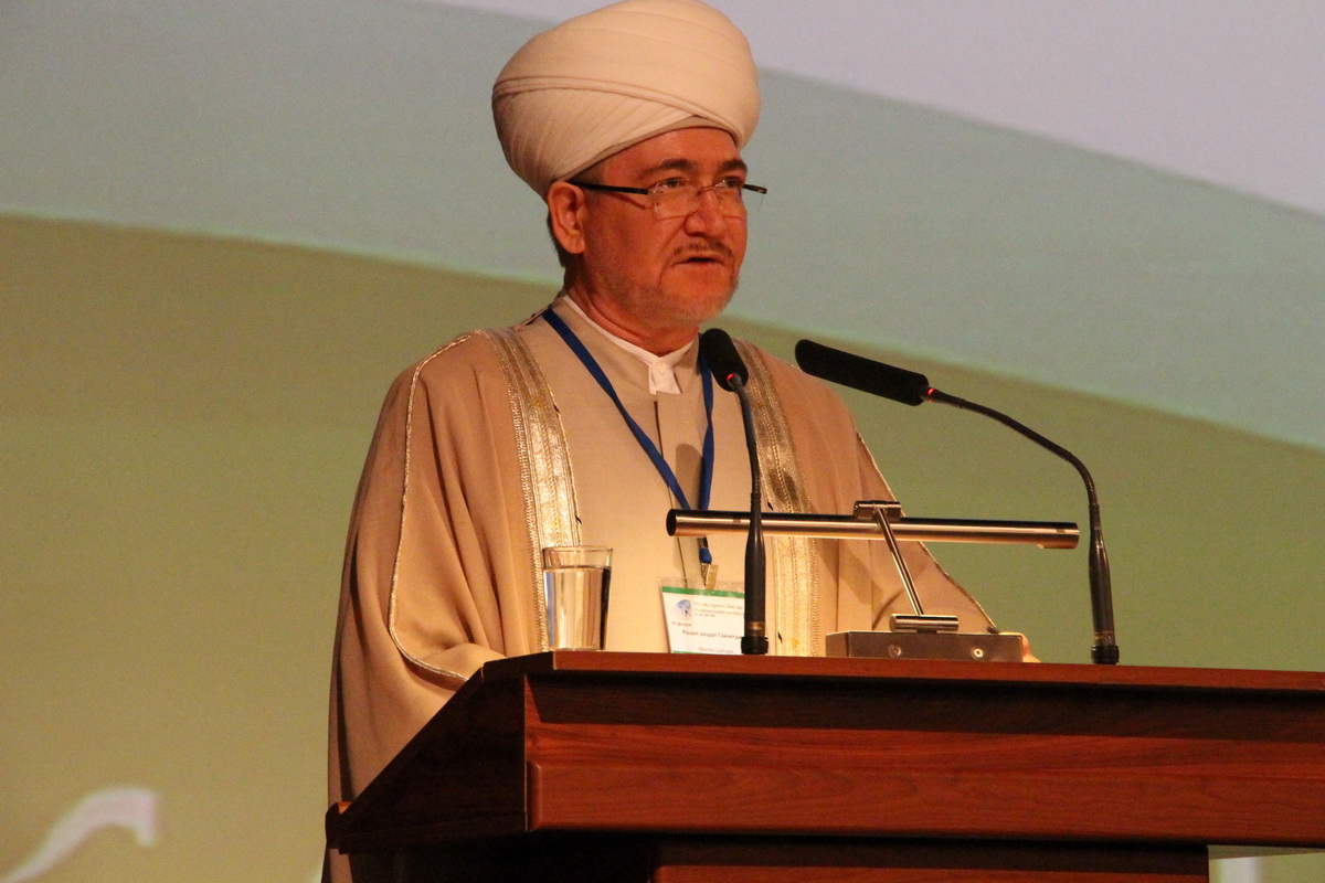 Выступление муфтия Гайнутдина на VI форуме «Национальная самобытность и религия»